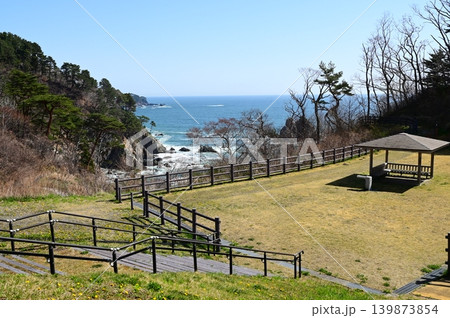 三陸復興国立公園 山王岩付近の風景 三陸復興国立公園 山王岩付近の風景 139873854