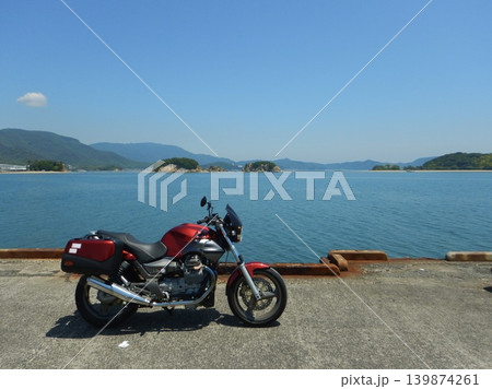 小豆島 海とバイク 小豆島 海とバイク 139874261