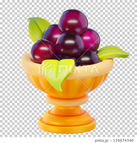 communion wine 3d render icon, easter illustration communion wine 3d render icon, easter illustration 139874340