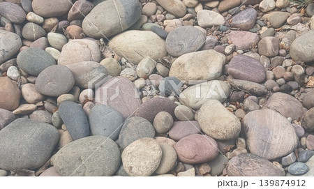 stones on the beach stones on the beach 139874912