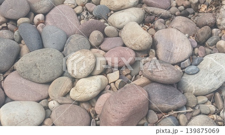 stones on the beach stones on the beach 139875069
