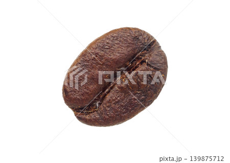 coffee bean isolated on white background 139875712