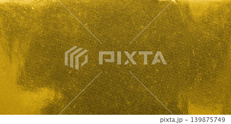 Luxury shiny gold foil surface texture background 139875749