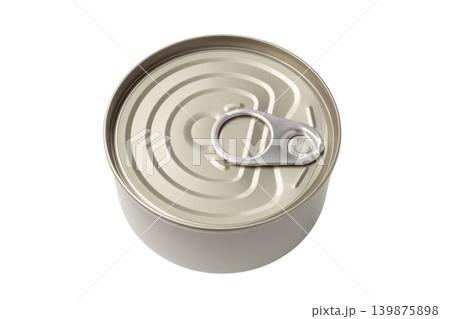 metal can isolated on white background metal can isolated on white background 139875898