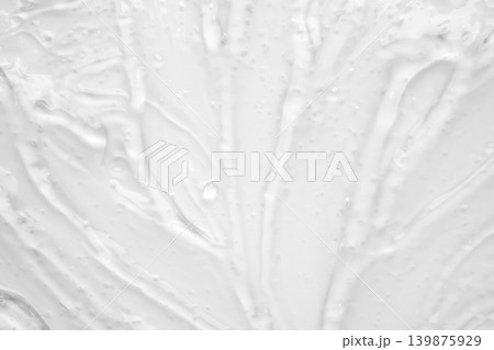 Transparent clear liquid serum gel cosmetic texture background 139875929