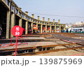 台湾・彰化 扇形車庫の鉄道風景 139875969