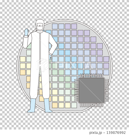 Semiconductor manufacturing workers 139876992