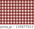 茶色×ピンクの小さいチェック 139877023