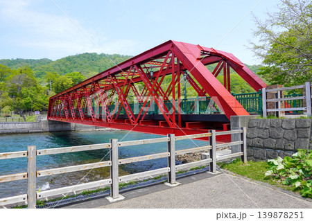 山線鉄橋(英国製200ftピン構造ダブルワーレン橋) 山線鉄橋(英国製200ftピン構造ダブルワーレン橋) 139878251