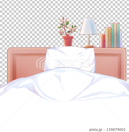 Single bed pillow and blanket, headboard Single bed pillow and blanket, headboard 139879001