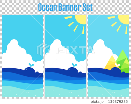 橫幅集_海和鯨魚 橫幅集_海和鯨魚 139879286