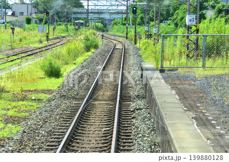 JR東日本東北本線、盛岡駅から一ノ関駅までの風景 JR東日本東北本線、盛岡駅から一ノ関駅までの風景 139880128