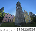 Nostra Signora del Bosco The Shrine of Our Lady of the Woods, a medieval church in Pannesi, Lumarzo, in the Ligurian hinterland, 15th century 139880536