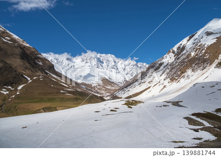 Shkhara, A mountain peak in Georgia. 139881744