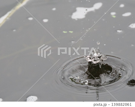 ナチュラルな雨だれのクラウン 139882061