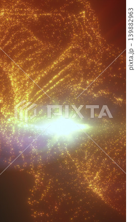 Golden cosmic particle cloud with bright core flare, abstract space nebula energy background with swirling stardust Golden cosmic particle cloud with bright core flare, abstract space nebula energy background with swirling stardust 139882963