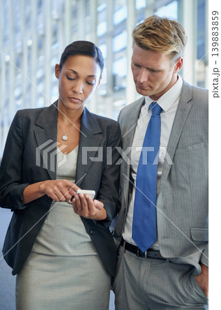 Business people, social media and smartphone with internet, communication and planning with ideas. Cooperation, staff or meeting with employees and cellphone with startup, website info or digital app Business people, social media and smartphone with internet, communication and planning with ideas. Cooperation, staff or meeting with employees and cellphone with startup, website info or digital app 139883859