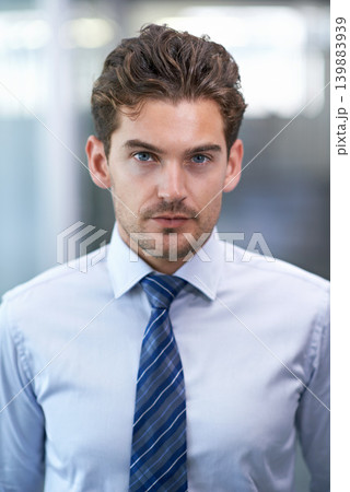 Portrait, employee and business with man, confidence and startup with entrepreneur and compliance officer. Face, person and finance consultant in a workplace and formal with accountant and trader Portrait, employee and business with man, confidence and startup with entrepreneur and compliance officer. Face, person and finance consultant in a workplace and formal with accountant and trader 139883939