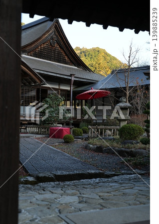 奈良大和路の花の御寺 総本山 長谷寺の茶屋 奈良大和路の花の御寺 総本山 長谷寺の茶屋 139885239