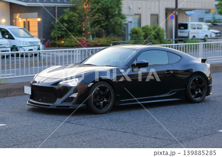 黒い国産スポーツカー 黒い国産スポーツカー 139885285