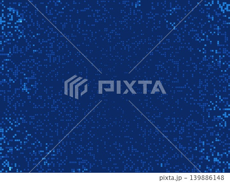 Abstract Business Data Pixel Pattern 139886148