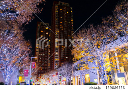東京・六本木 けやき坂 クリスマスイルミネーション 東京・六本木 けやき坂 クリスマスイルミネーション 139886358
