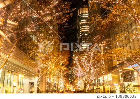 東京・丸の内仲通り クリスマスイルミネーション 139886638