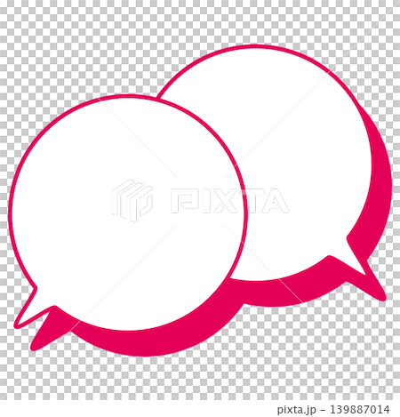 Simple colored line speech bubbles overlapping conversations Simple colored line speech bubbles overlapping conversations 139887014