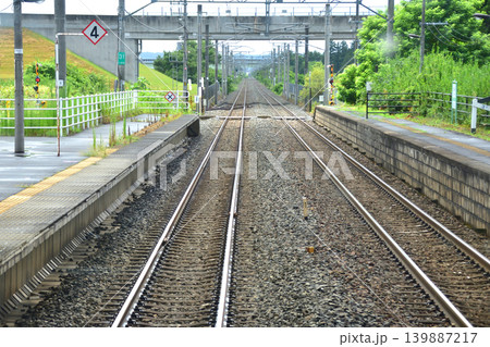 JR東日本東北本線、盛岡駅から一ノ関駅までの風景 JR東日本東北本線、盛岡駅から一ノ関駅までの風景 139887217