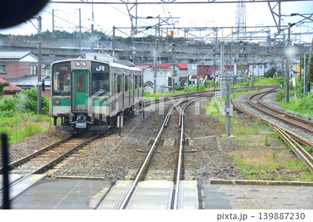 JR東日本東北本線、盛岡駅から一ノ関駅までの風景 JR東日本東北本線、盛岡駅から一ノ関駅までの風景 139887230