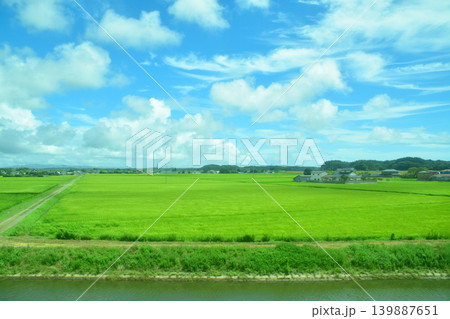 JR東日本東北本線、小牛田駅から仙台駅までの風景 139887651