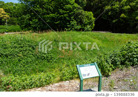 静岡県島田市の諏訪原城跡 静岡県島田市の諏訪原城跡 139888336