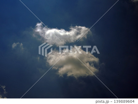 優しい青空、白い雲 優しい青空、白い雲 139889604