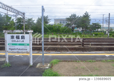 JR東日本東北本線、白石駅から福島駅までの風景 139889605