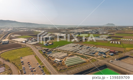 April 26 2026 Hakodate Hokuto Aerial View With Shinkansen Railway 139889709