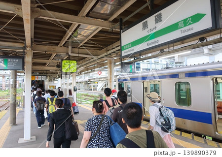 JR東日本東北本線、新白河駅から黒磯駅までの風景 JR東日本東北本線、新白河駅から黒磯駅までの風景 139890379