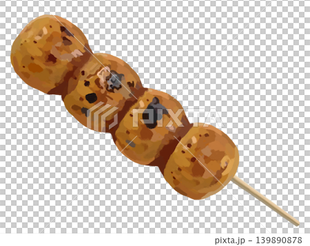 Mitarashi dango (1 piece) Mitarashi dango (1 piece) 139890878