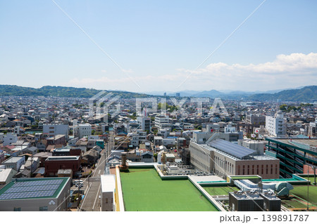 静岡県静岡市清水区の市街地風景 139891787
