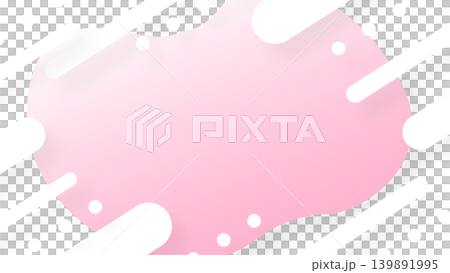 Pink gradient fluid shape frame background, landscape 16:9 Pink gradient fluid shape frame background, landscape 16:9 139891995
