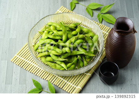 ビールと枝豆 139892315