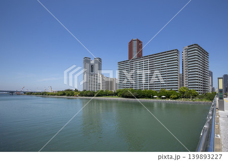 マンションが建ち並ぶ福岡アイランドシティの風景 139893227