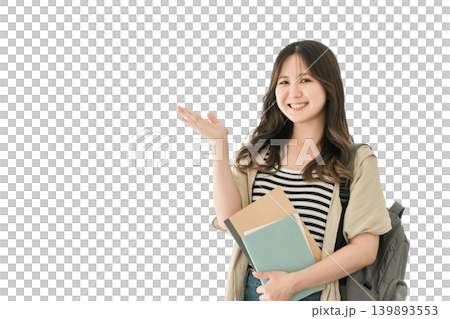 大学・学校の廊下にいる高校生・大学生（高校生・学生・塾・予備校） 139893553