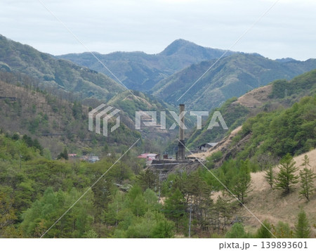 足尾銅山の渡瀬源流砂防ダム 139893601