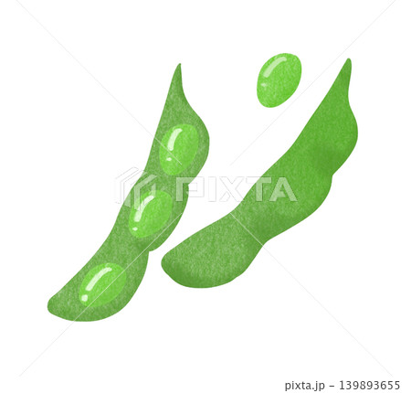 枝豆のイラスト 139893655