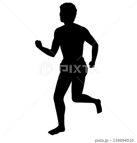 走る男性 走る男性 139894010