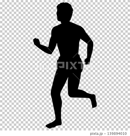 走る男性 走る男性 139894010