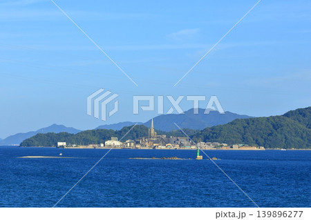 生きた軍艦島がある 瀬戸内風景 生きた軍艦島がある 瀬戸内風景 139896277