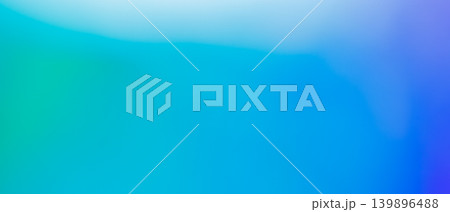 Smooth abstract gradient background with teal cyan and blue color blend for web design 139896488