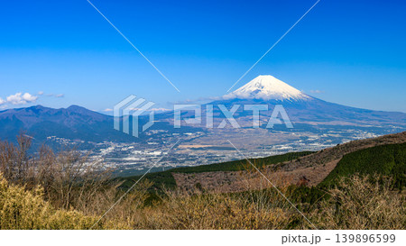 芦ノ湖スカイラインから 富士山の絶景 芦ノ湖スカイラインから 富士山の絶景 139896599
