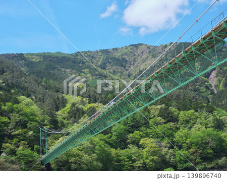 井川ダム 井川湖 大井川 井川大橋 4月の晴れの日 井川ダム 井川湖 大井川 井川大橋 4月の晴れの日 139896740